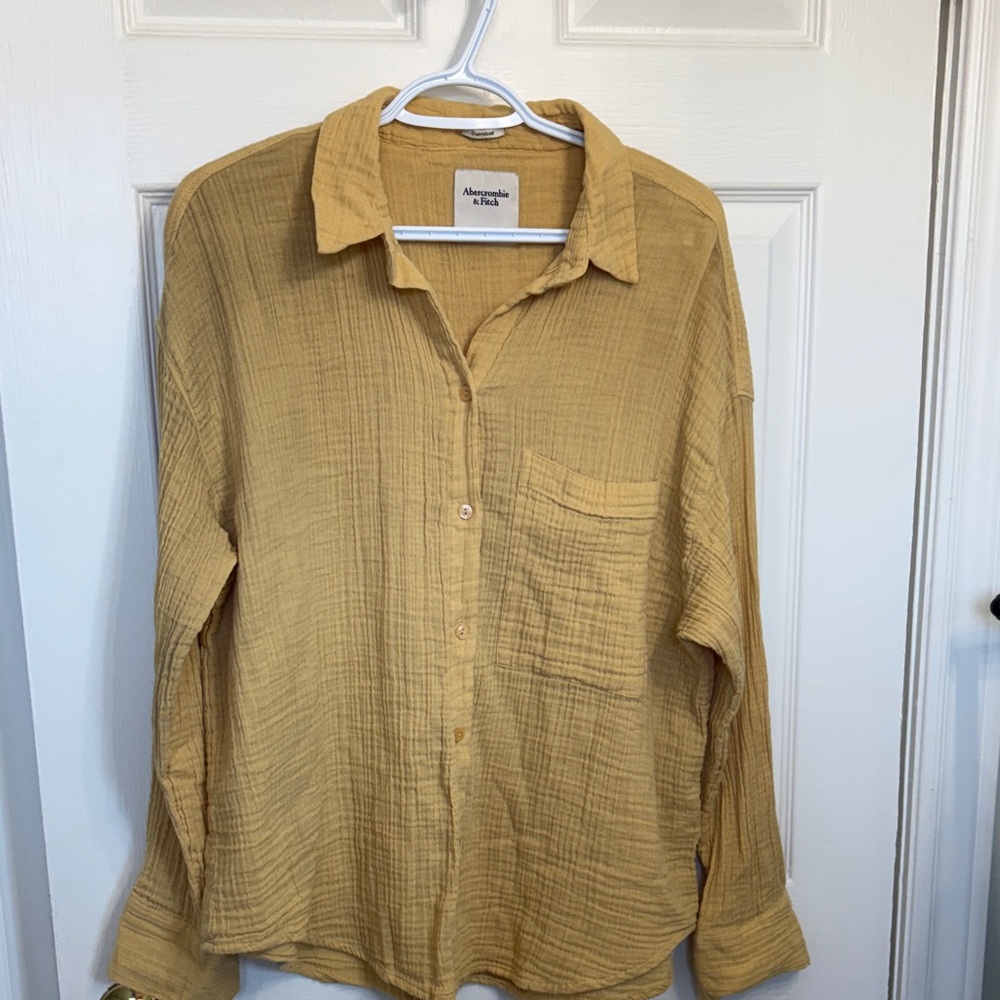 Abercrombie & Fitch gauze blouse